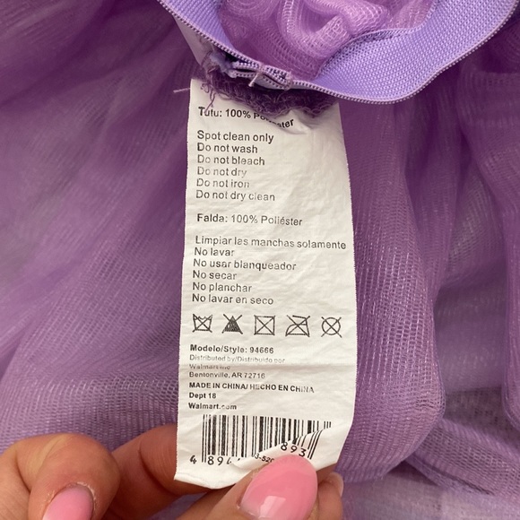 Bundle: Kids girl tutu skirts size 4T-5T (5 skirts) - Picture 8 of 10